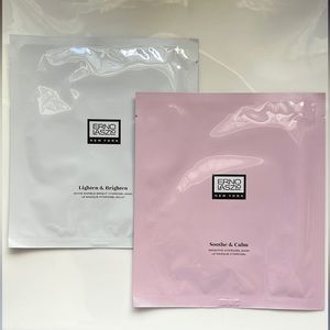 Erno Laszlo Brighten & Soothe Hydrogel Masks | 2 Masks | New, Sealed, No Box